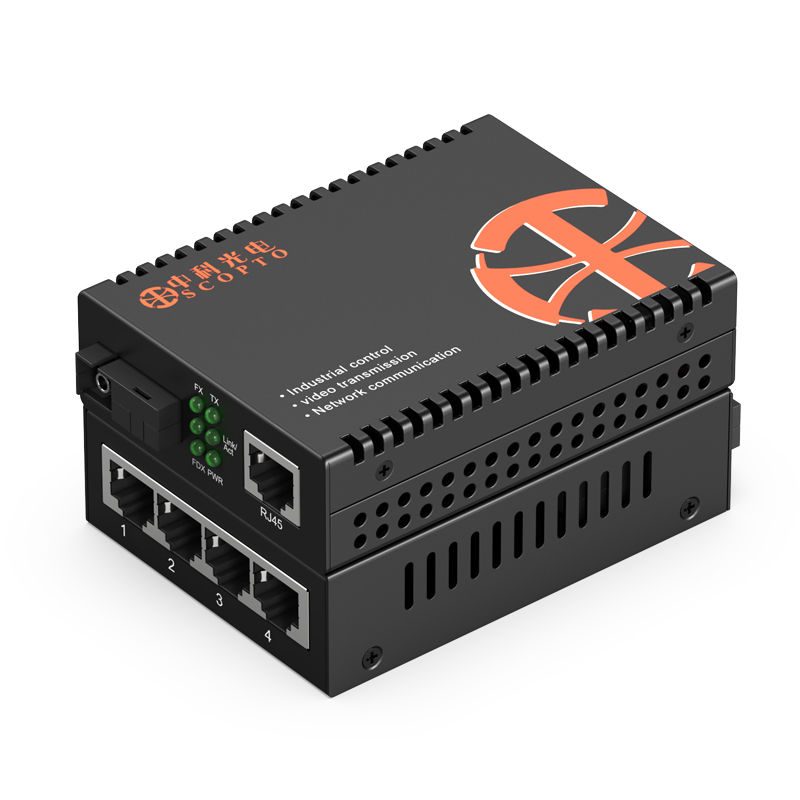 單模單纖SC 1光4電+1光1電 3KM