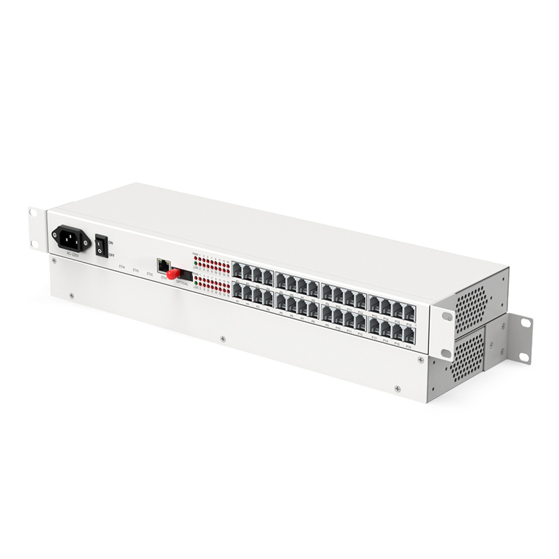 電信級 32路電話光端機+1路百兆網(wǎng)絡 FC接口