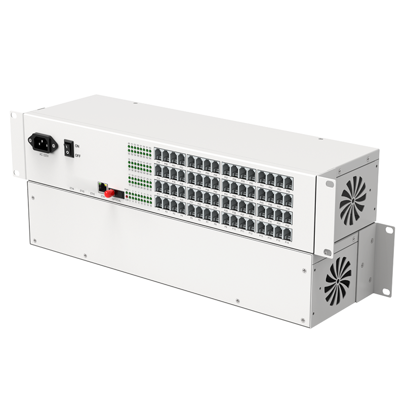 電信級 64路電話光端機+1路百兆網(wǎng)絡 FC接口